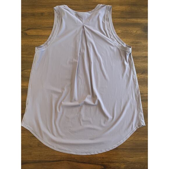 Spanx Sz S Go Lightly Got Ya Covered Tank Top, Satin Purple Athleisure Yoga Spa - Picture 5 of 7